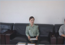  姜晓燕：武警总医院炫彩队队长（图）